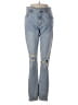 Pink Lily Hearts Blue Jeans Size 28 waist - photo 1