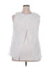 Alfani 100% Rayon Silver Sleeveless Blouse Size 2X - photo 2