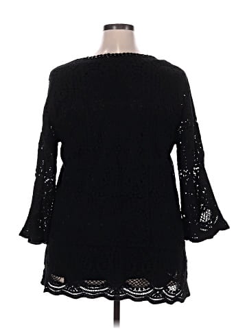 Adiva 3/4 Sleeve Blouse (view 2)
