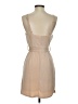 Mable Solid Tan Cocktail Dress Size S - photo 2