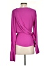 Atlein Collective 100% Polyester Pink Long Sleeve Blouse Size 4 - photo 2