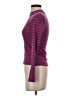 Monki Stripes Purple Turtleneck Sweater Size XS - photo 5