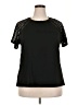Unbranded Black Short Sleeve Top Size 2X - photo 1