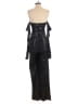 Bronx & Banco Metallic Black Jumpsuit Size S - photo 2