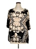 Ash Black 3/4 Sleeve Blouse Size XL (estimated) - photo 1