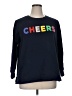 Lane Bryant Blue Sweatshirt Size 14 - 16 Plus - photo 1