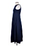 Unbranded 100% Polyester Solid Blue Casual Dress Size XS - photo 5