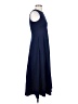 Unbranded 100% Polyester Solid Blue Casual Dress Size XS - photo 4