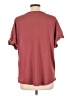 Shein Burgundy Short Sleeve Top Size 12 - photo 2