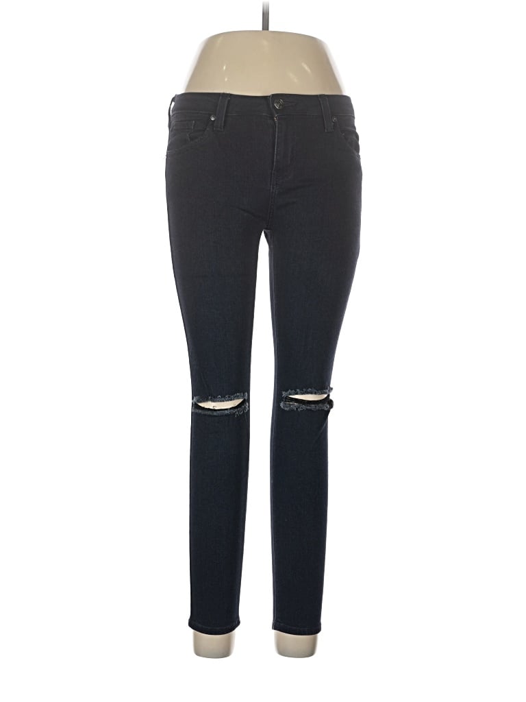 Pre-owned Just Black Jeans In Black