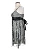 Ruby Rox Metallic Silver Cocktail Dress Size 5 - photo 5