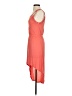 Mine Solid Orange Cocktail Dress Size S - photo 5