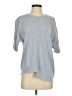 Wilt 100% Cotton Gray 3/4 Sleeve Top Size XS - photo 1