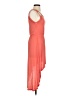 Mine Solid Orange Cocktail Dress Size S - photo 4