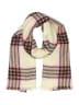 Old Navy 100% Acrylic Plaid Ivory Pink Scarf One size - photo 1