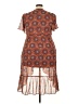 Rewind 100% Polyester Paisley Brown Cocktail Dress Size XXL - photo 2