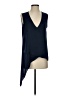 BCBGMAXAZRIA Blue Sleeveless Blouse Size S - photo 1