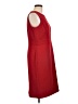 Kasper Solid Red Burgundy Cocktail Dress Size 10 - photo 4