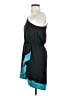 BCBGeneration 100% Polyester Color Block Teal Casual Dress Size XS - photo 5
