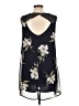 Fab'rik 100% Polyester Floral Blue Casual Dress Size L - photo 2