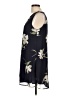 Fab'rik 100% Polyester Floral Blue Casual Dress Size L - photo 5