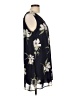 Fab'rik 100% Polyester Floral Blue Casual Dress Size L - photo 4