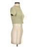 Hello Molly Tan Short Sleeve Turtleneck Size S - photo 4