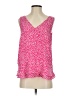 Gibson 100% Polyester Pink Sleeveless Blouse Size S - photo 1
