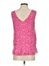 Gibson 100% Polyester Pink Sleeveless Blouse Size S - photo 2