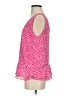 Gibson 100% Polyester Pink Sleeveless Blouse Size S - photo 5