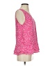 Gibson 100% Polyester Pink Sleeveless Blouse Size S - photo 4