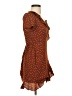Forever 21 Polka Dots Brown Casual Dress Size S - photo 4