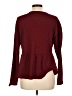 Venus Burgundy Long Sleeve Blouse Size L - photo 2