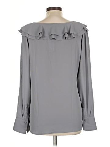 Ann Taylor Long Sleeve Blouse (view 2)