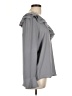 Ann Taylor 100% Polyester Gray Long Sleeve Blouse Size L - photo 4