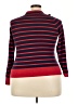Lands' End 100% Cotton Red Cardigan Size 18 - photo 2