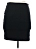 Talula Solid Black Casual Skirt Size S - photo 2