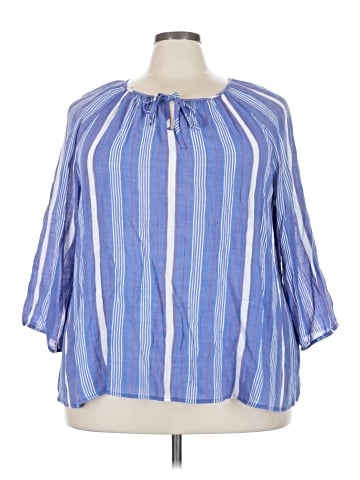 Fred David 3/4 Sleeve Blouse (view 1)