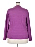 Lane Bryant Purple Long Sleeve Blouse Size 18 - 20 Plus - photo 2