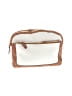 Unbranded White Brown Leather Crossbody Bag One size - photo 1