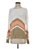 P.J. Salvage Chevron-herringbone Tan Sweatshirt Size S - photo 1