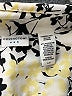 Covington Floral Yellow 3/4 Sleeve Blouse Size L - photo 7