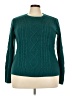 St. John's Bay 100% Acrylic Teal Pullover Sweater Size XXL - photo 1