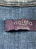 Violeta by Mango Blue Denim Jacket Size S - photo 6