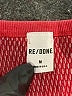 RE/DONE Color Block Pink Pullover Sweater Size M - photo 6