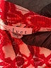 Velvet Tie-dye Red Casual Skirt Size M - photo 3