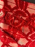 Velvet Tie-dye Red Casual Skirt Size M - photo 4