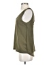 Banana Republic 100% Polyester Green Sleeveless Top Size XS - photo 5