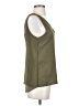 Banana Republic 100% Polyester Green Sleeveless Top Size XS - photo 4