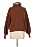 Shein 100% Acrylic Brown Turtleneck Sweater Size 6 - photo 1